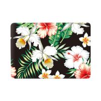 Lunso MacBook Air 13 inch (2018-2020) vinyl sticker - Flower White - thumbnail