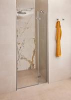 Ben Vivid draaideur voor nis rechts incl. antikalk 120x200cm geborsteld nikkel