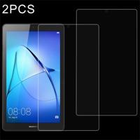 2 stuks voor HUAWEI MediaPad T3 7.0 inch 0.3mm 9H oppervlakte hardheid volledige scherm gehard glas Screen Protector