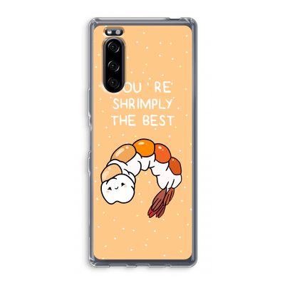 You're Shrimply The Best: Sony Xperia 5 Transparant Hoesje