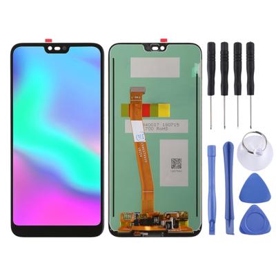 LCD-scherm en Digitizer, ter ondersteuning van de fingerprint identificatie voor Huawei Honor 10(Black)