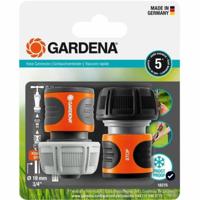 Slangaansluiting Gardena Aquastop 18275-20 2 Stuks