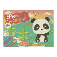 Wins Holland Postkaarten kleuren wilde dieren