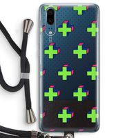 8-bit N°10: Huawei P20 Transparant Hoesje met koord