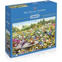 The Secret Garden Puzzel 1000 Stukjes - thumbnail