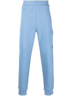 C.P. Company short de sport à patch lentille - Bleu