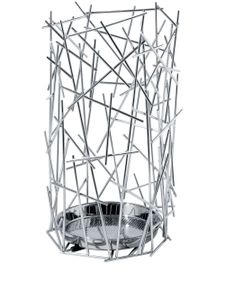 Alessi porte-parapluie Blow up - Argent