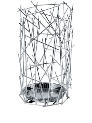 Alessi porte-parapluie Blow up - Argent