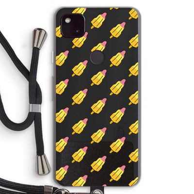 Waterijsjes: Pixel 4a 5G Transparant Hoesje met koord