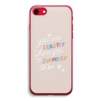 Right Place: iPhone SE 2020 Transparant Hoesje