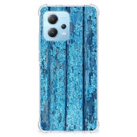 Xiaomi Redmi Note 12 5G Stevig Telefoonhoesje Wood Blue