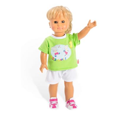Heless Poppen voetbalset, 28-35 cm