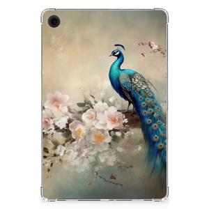 Back Case voor Samsung Galaxy Tab A9 Plus Vintage Pauwen