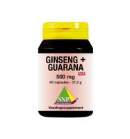 Ginseng guarana 500 mg puur