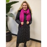 Casa de Sciarpa - Paars | Dames | Sjaal | Paars | ACC | regular | Kamst mode