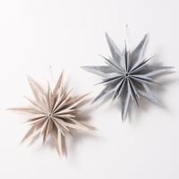 Boltze Home decohanger ster kassio 40x7x40cm 2 assorti