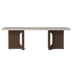 Audo Copenhagen Androgyne salontafel 120x45 donker eiken, Kunis