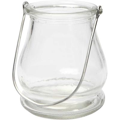 Creativ Company Lantaarn, h: 10 cm, d 9 cm, 12 stuk/ 1 doos