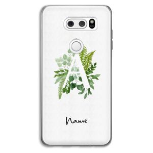 Green Brush: LG V30 Transparant Hoesje