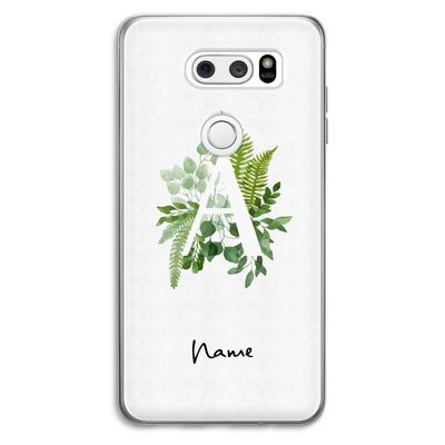 Green Brush: LG V30 Transparant Hoesje