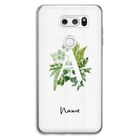 Green Brush: LG V30 Transparant Hoesje