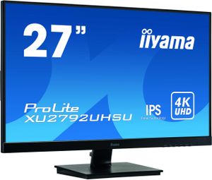 iiyama ProLite XU2792UHSU-B1 LED display 68,6 cm (27") 3840 x 2160 Pixels 4K Ultra HD Zwart