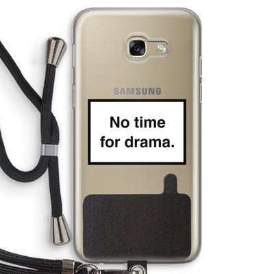 No drama: Samsung Galaxy A5 (2017) Transparant Hoesje met koord
