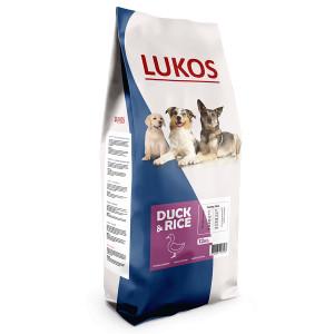Lukos Adult met eend - premium hondenvoer 3 kg
