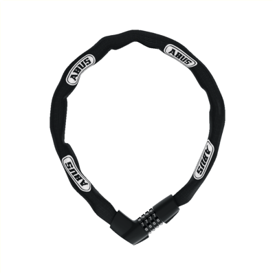 Abus tresor 1385-85c cijfer kettingslot 85cm zwart