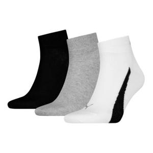 Puma 3 stuks Lifestyle Quarter Socks