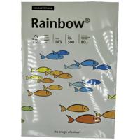 Rainbow 88042808 88042808 Printpapier, kopieerpapier DIN A3 80 g/m² 500 vellen Grijs