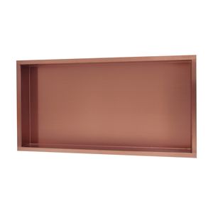 Inbouwnis Sanilux Napo Wand 30x60x7 cm Brons Sanilux