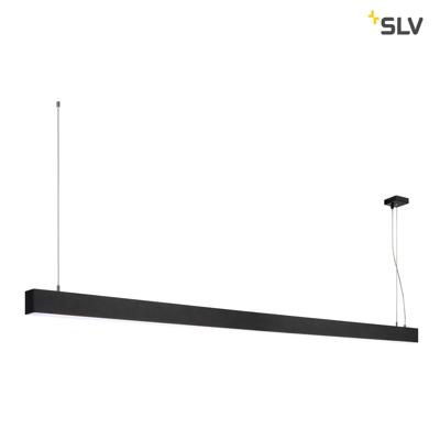 SLV Kantoor hanglampGlenos 4000K 200cm zwart - 1001409