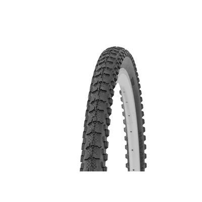 Hakuba buitenband, zwart zonder reflectie, 29x1.95, etrto 50-622