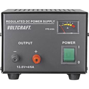 VOLTCRAFT FSP-1134 Labvoeding, vaste spanning 13.8 V/DC 4 A 55 W Aantal uitgangen: 1 x