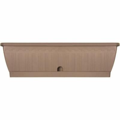 Zelfwaterende plantenpot Garden ID Taupe 60 cm