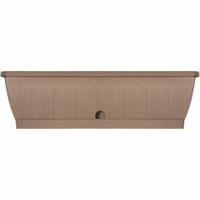 Zelfwaterende plantenpot Garden ID Taupe 60 cm