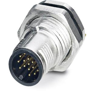 Phoenix Contact 1436819 Sensor/actuator inbouwconnector M12 Aantal polen (sensoren): 17 Stekker, inbouw 20 stuk(s)