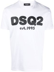 DSQUARED2 t-shirt à logo imprimé - Blanc