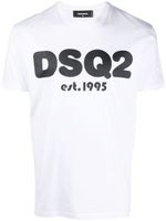 DSQUARED2 t-shirt à logo imprimé - Blanc - thumbnail