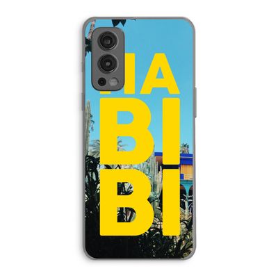 Habibi Majorelle : OnePlus Nord 2 5G Transparant Hoesje