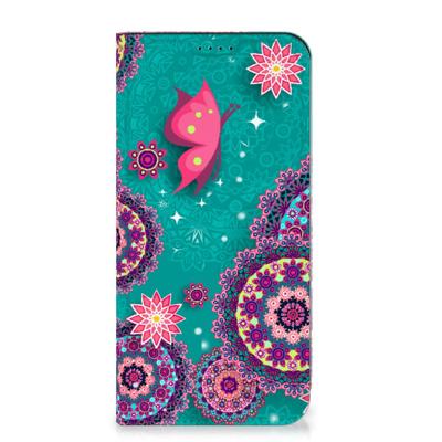 Samsung Galaxy A55 | Bookcase | Cirkels en Vlinders