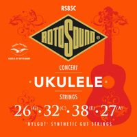 Rotosound RS85C snarenset concert ukelele 'nylgut' synthetic gut - thumbnail