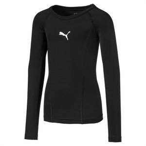 PUMA LIGA Ondershirt Lange Mouwen Kids Zwart