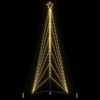 VidaXL Led-kerstboom 861 leds warm wit 478 cm