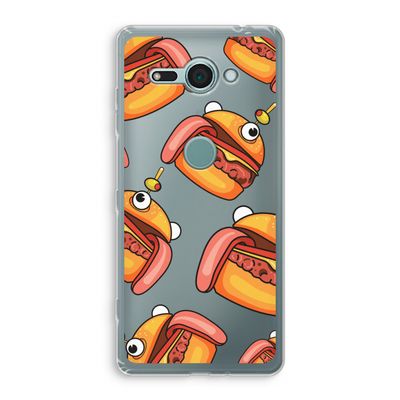 Hamburger: Sony Xperia XZ2 Compact Transparant Hoesje