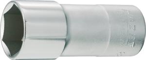 HAZET Bougiedopsleutel 880AKF · 3/8 inch (10 mm) vierkant hol · Buiten-zeskant-profiel · SW 16 mm · 5/8?