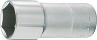 HAZET Bougiedopsleutel 880AKF · 3/8 inch (10 mm) vierkant hol · Buiten-zeskant-profiel · SW 16 mm · 5/8?