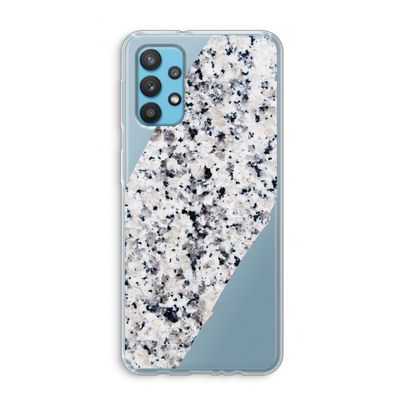 Gespikkelde marmer: Samsung Galaxy A32 4G Transparant Hoesje