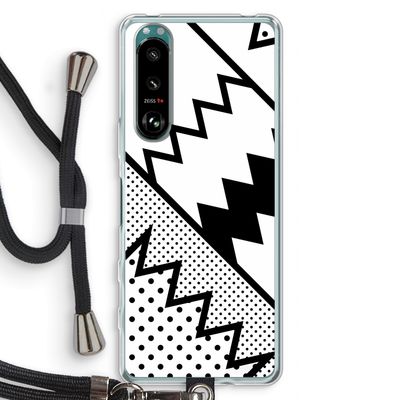 Pop Art #5: Sony Xperia 5 III Transparant Hoesje met koord